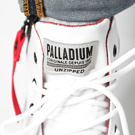 Palladium - Boots Pampa Unzipped 76443 White