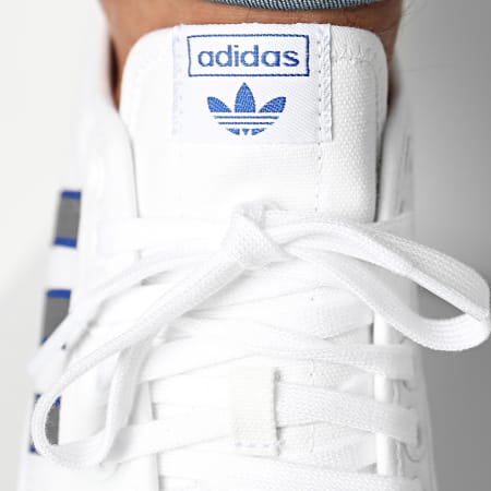 Adidas Originals - Baskets Nizza FW4326 Footwear White Grey Three Royal Blue