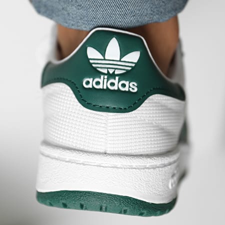 Adidas Originals - Baskets Team Court FX8481 Footwear White Collegiate Green