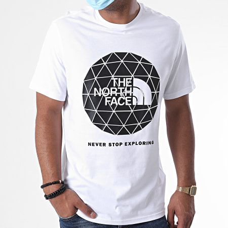 The North Face - Tee Shirt Geodome M7YF Blanc