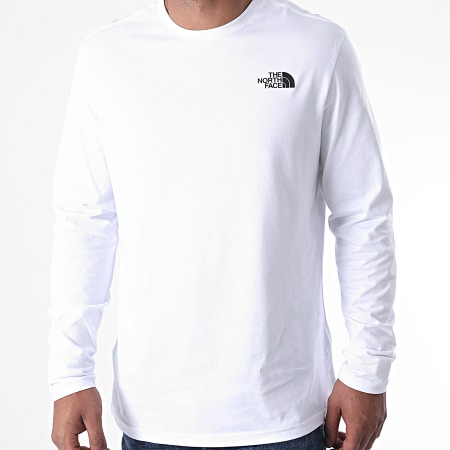 The North Face - Tee Shirt Manches Longues Easy TX1L Blanc