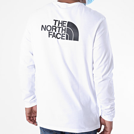 The North Face - Tee Shirt Manches Longues Easy TX1L Blanc