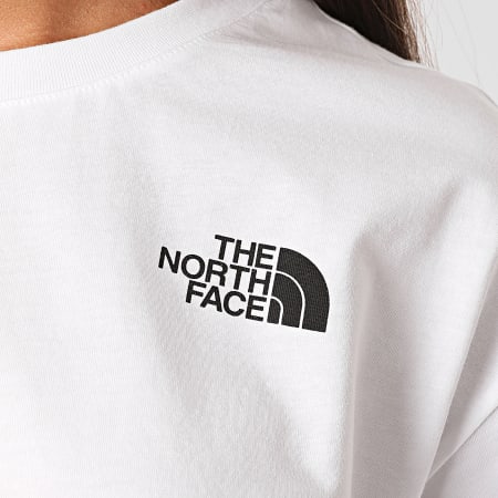 The North Face - Maglietta SYCF Donna Crop Simple Dome Bianco
