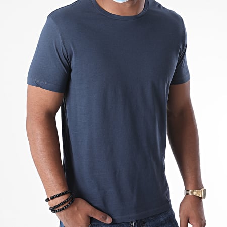 Celio - Tee Shirt Tebasic Bleu Marine