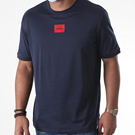 HUGO - Tee Shirt 50437287 Bleu Marine
