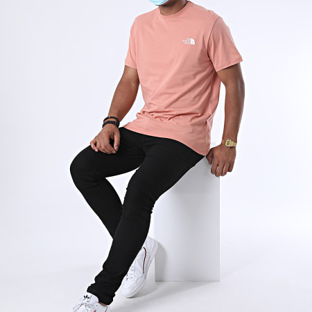 The North Face - Tee Shirt Simple Dome TX5R Rose