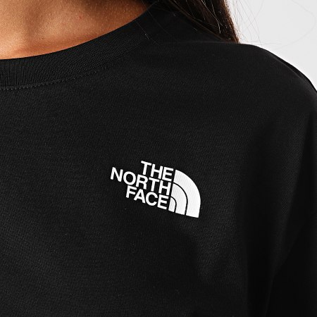 The North Face - Tee Shirt Femme Crop Simple Dome SYCJ Noir