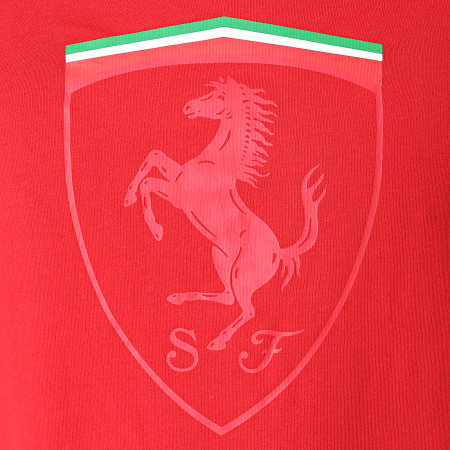 Ferrari - Tee Shirt Mono Shield 130191011 Rouge
