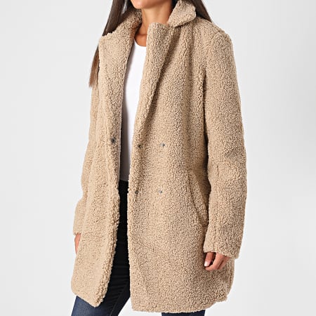 manteau en laine de mouton femme