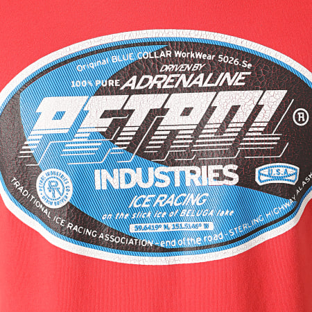 Petrol Industries - Tee Shirt M-3000-TSR600 Rouge