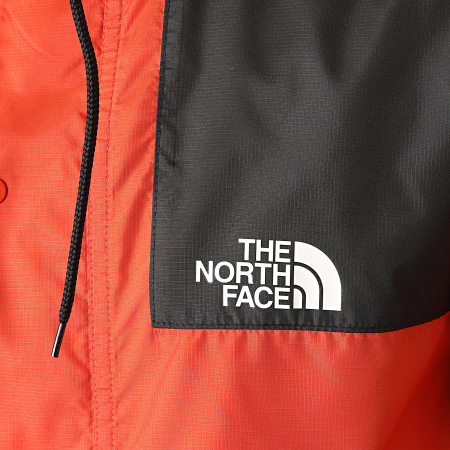 The North Face - Coupe-Vent 1985 Mountain CH37 Orange Noir