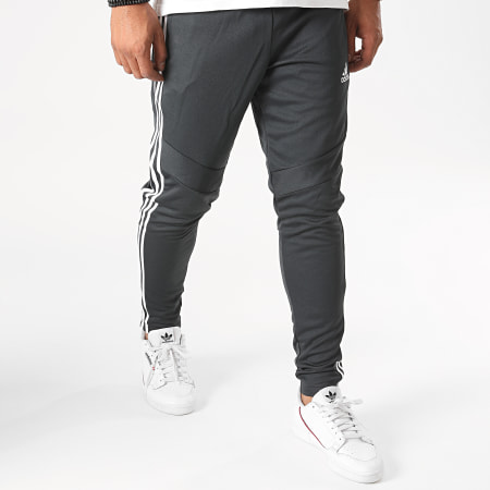 Adidas Sportswear - Pantalon Jogging A Bandes Tiro19 DZ6168 Gris Anthracite