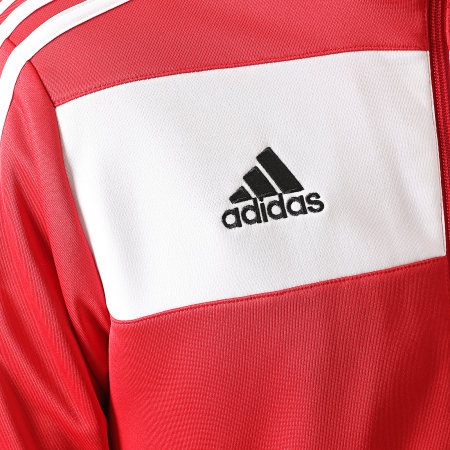 Adidas Sportswear - Veste De Sport A Bandes Manchester United FC FR3849 Rouge