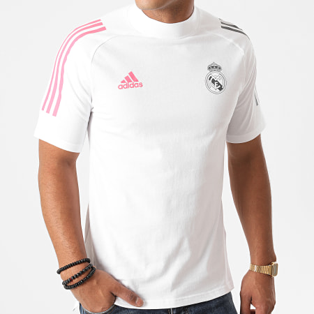 Adidas Sportswear - Tee Shirt A Bandes Real FQ7872 Blanc
