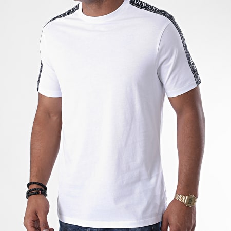 Armani Exchange - Tee Shirt A Bandes 6HZMFM-ZJH4Z Blanc