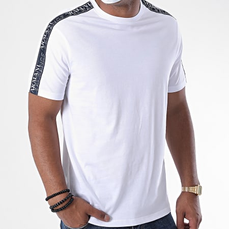 Armani Exchange - Tee Shirt A Bandes 6HZMFM-ZJH4Z Blanc