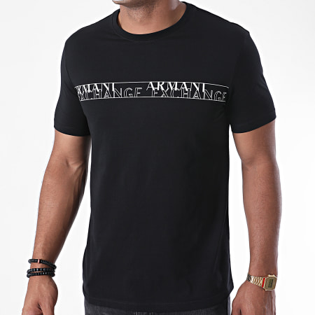 Armani Exchange - Tee Shirt 6HZTFC-ZJBVZ Noir