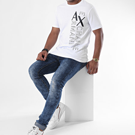 Armani Exchange - Tee Shirt 6HZTFS-ZJBVZ Blanc