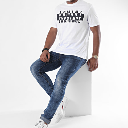 Armani Exchange - Tee Shirt 6HZTGD-ZJH4Z Blanc