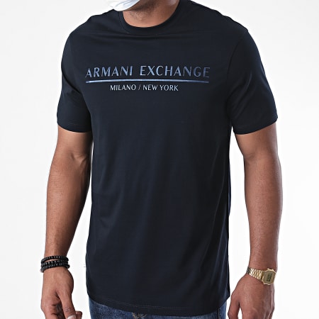 Armani Exchange - Tee Shirt 6HZTLI-ZJ9AZ Bleu Marine