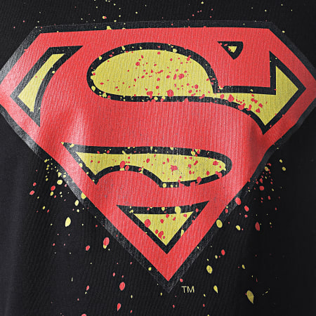 DC Comics - Superman Splatter Tee Nero