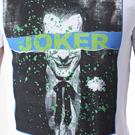 DC Comics - Tee Shirt Batman Splatter 2 Blanc