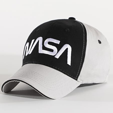 NASA - Casquette Multi Worm Noir Gris
