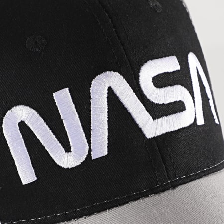 NASA - Casquette Multi Worm Noir Gris