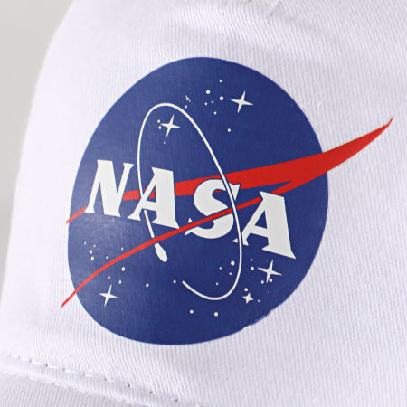 NASA - Casquette Basic Ball Blanc