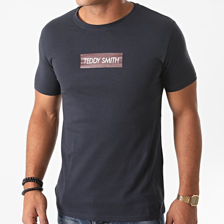 Teddy Smith - Tee Shirt Super Bleu Marine