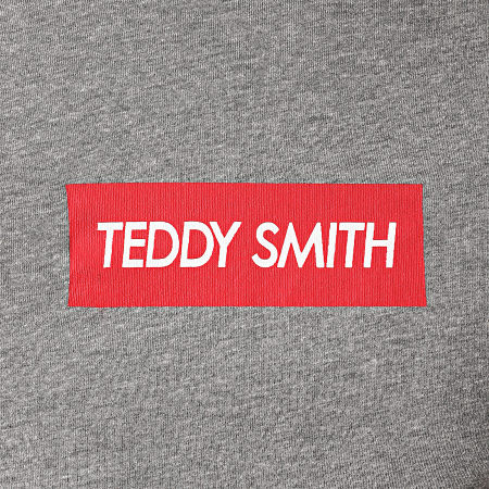 Teddy Smith - Tee Shirt Super Gris Chiné