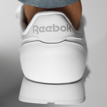 Reebok - Baskets Classic Leather FV7459 White Light Grey