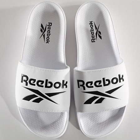 Reebok - Claquettes Classic Slide FW6229 White Black