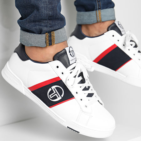 Sergio Tacchini - Baskets STM024222 White Deep Red