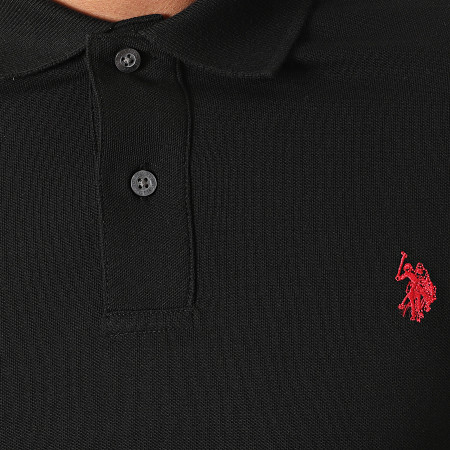 US Polo ASSN - Polo Manches Longues Institutional Noir
