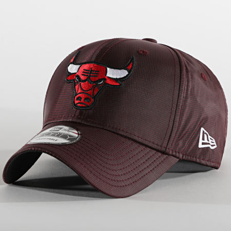 New Era - Casquette 9Forty Heatherweight 12490000 Chicago Bulls Bordeaux