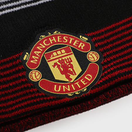 New Era - Bonnet Réversible Skull Knit 12503541 Manchester United Rouge
