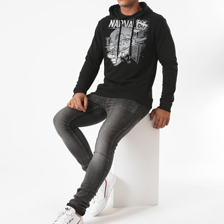 Swift Guad - Sweat Capuche Narval Oh Noir
