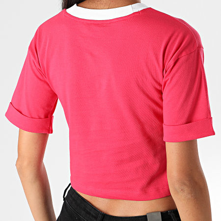 Adidas Originals - Tee Shirt Femme Crop A Bandes GD2360 Rose