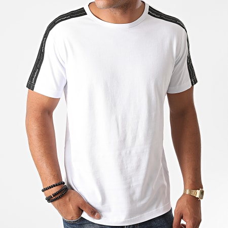 Antony Morato - Basic Banded Camiseta MMKS01850 Blanco