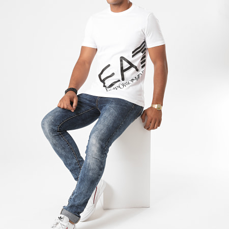 EA7 Emporio Armani - Tee Shirt 6HPT07-PJA2Z Blanc