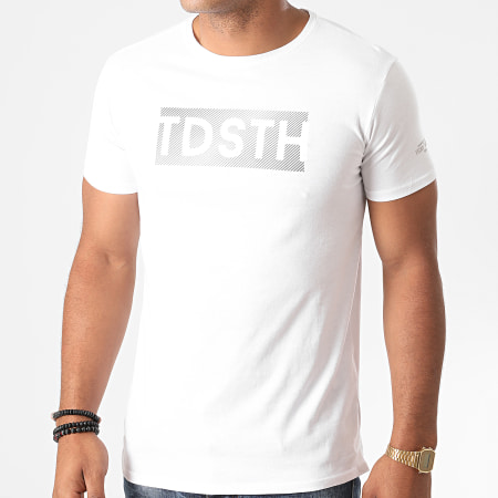 Teddy Smith - Tee Shirt Glue Blanc