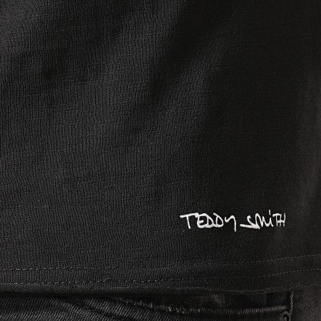 Teddy Smith - Tee Shirt Turos Noir Chiné