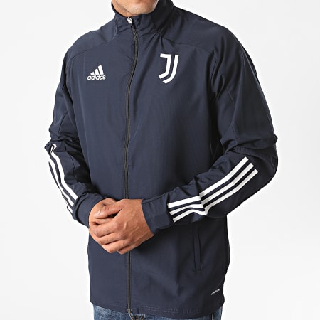 Adidas Sportswear - Veste Zippée Juventus Presentation FR4286 Bleu Marine