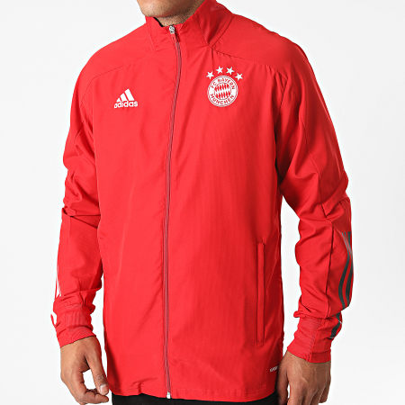 Adidas Sportswear - Veste Zippée FC Bayern Presentation FR5356 Rouge