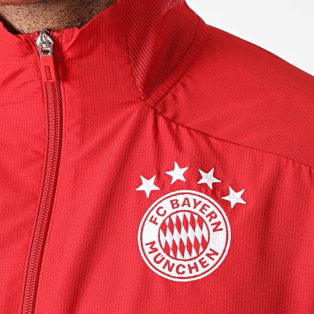 Adidas Sportswear - Veste Zippée FC Bayern Presentation FR5356 Rouge