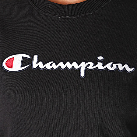 Champion - Sweat Crewneck Femme 113190 Noir