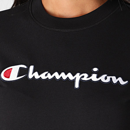 Champion - Tee Shirt Femme 113194 Noir
