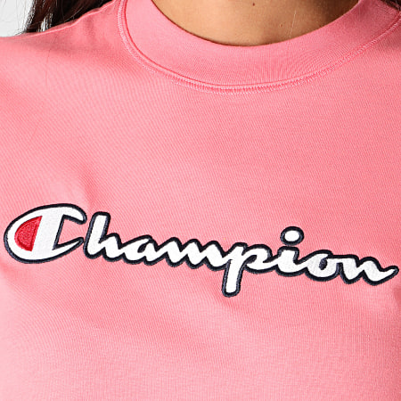 Champion - Tee Shirt Femme 113194 Rose