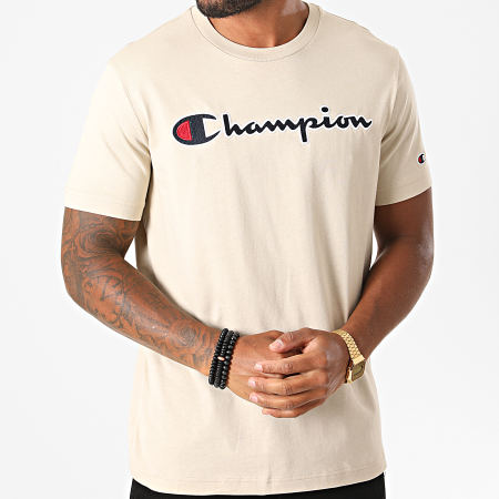 Champion - Tee Shirt 214726 Beige